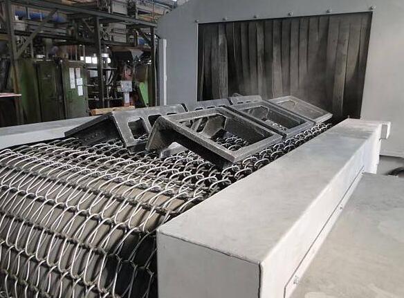 网带式抛丸除锈机-网带式除氧化皮机-环保型